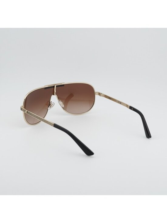Versace VE2293 1252/13 Square Sunglasses - Gold Frame, Brown Gradient Lenses main image 7